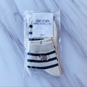 Embroidery Corgi Sock